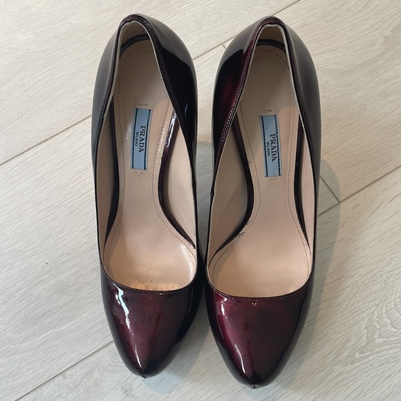 Prada platform patent pump size 40 - Picture 2 of 4